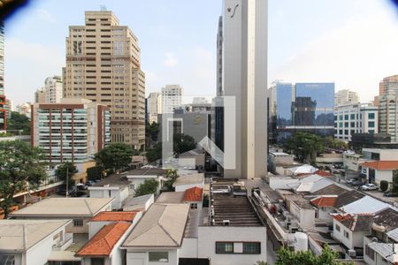 Vista da Sala de apartamento à venda com 3 quartos, 130m² em Itaim Bibi, São Paulo