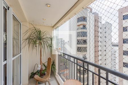 Varanda da Sala de apartamento para alugar com 2 quartos, 140m² em Vila Mariana, São Paulo