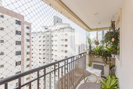 Varanda da Sala de apartamento para alugar com 2 quartos, 140m² em Vila Mariana, São Paulo