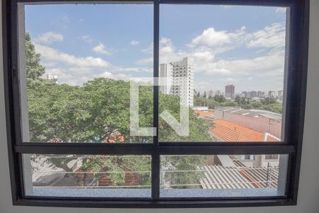 VISTA SALA de apartamento à venda com 1 quarto, 34m² em Vila Alpina, São Paulo