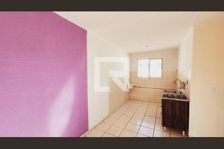 Sala/Cozinha de apartamento à venda com 2 quartos, 40m² em Jardim Tupi, Jundiaí