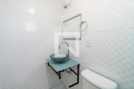 Banheiro da Suíte de apartamento para alugar com 1 quarto, 25m² em Mirandópolis, São Paulo