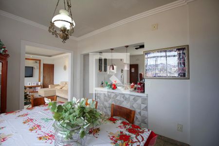 Sala de jantar de apartamento à venda com 3 quartos, 167m² em Horto Florestal, Belo Horizonte
