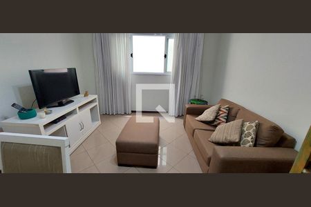 Sala de apartamento à venda com 3 quartos, 96m² em Vila Bastos, Santo André