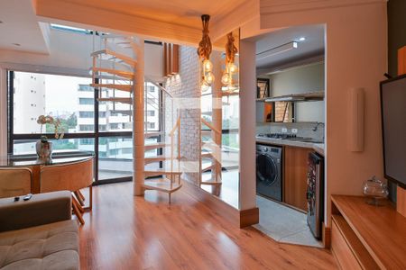 Sala de apartamento à venda com 1 quarto, 60m² em Aclimação, São Paulo