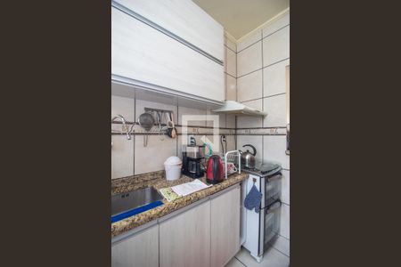 Cozinha de apartamento à venda com 3 quartos, 90m² em Farroupilha, Porto Alegre