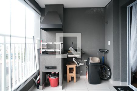 Varanda da Sala/ churrasqueira de apartamento à venda com 2 quartos, 56m² em Jardim Matarazzo, São Paulo