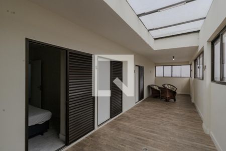 Varanda da Sala de apartamento para alugar com 4 quartos, 232m² em Vila Luis Antonio, Guarujá