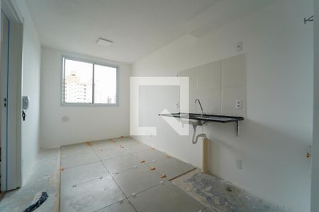 Cozinha de kitnet/studio para alugar com 1 quarto, 24m² em Água Branca, São Paulo