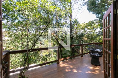 Varanda da Sala de casa de condomínio à venda com 3 quartos, 400m² em Bosque Residencial do Jambreiro, Nova Lima
