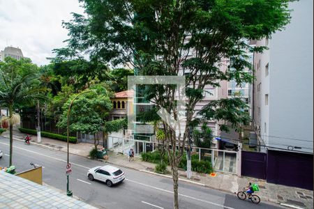 Vista da sala de apartamento à venda com 2 quartos, 100m² em Bela Vista, São Paulo