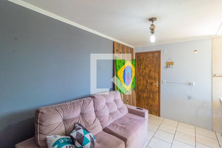 Sala/Cozinha de apartamento à venda com 2 quartos, 50m² em Igara, Canoas