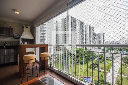 Varanda  de apartamento para alugar com 3 quartos, 124m² em Vila Andrade, São Paulo