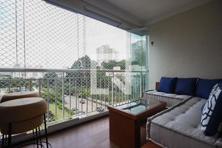 Varanda  de apartamento para alugar com 3 quartos, 124m² em Vila Andrade, São Paulo