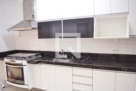 Cozinha de apartamento para alugar com 1 quarto, 72m² em Barcelona, São Caetano do Sul