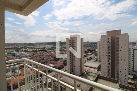 Varanda da Sala de apartamento para alugar com 3 quartos, 111m² em Vila Antonieta, São Paulo
