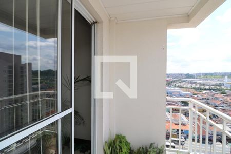 Varanda da Sala de apartamento à venda com 3 quartos, 111m² em Vila Antonieta, São Paulo