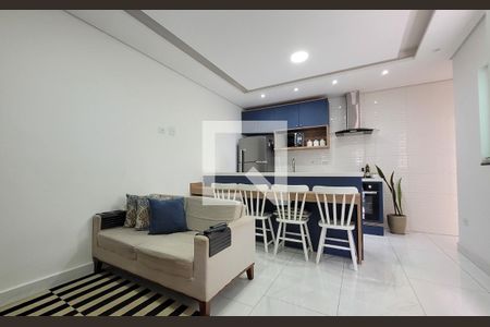 Sala de apartamento para alugar com 2 quartos, 52m² em Campestre, Santo André