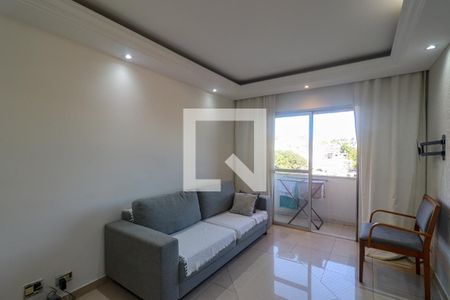 Sala de apartamento para alugar com 2 quartos, 60m² em Jardim Ubirajara (zona Sul), São Paulo