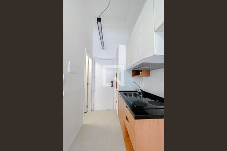 Cozinha de kitnet/studio para alugar com 1 quarto, 25m² em Vila Mariana, São Paulo