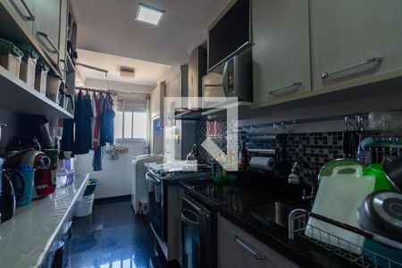 Cozinha de apartamento à venda com 3 quartos, 74m² em Jaguaribe, Osasco