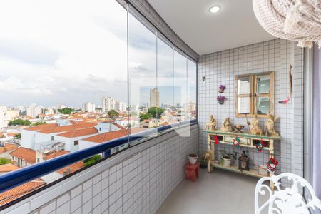 varanda  de apartamento à venda com 3 quartos, 86m² em Jardim da Gloria, São Paulo