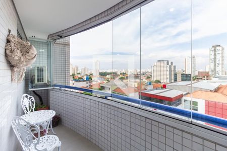 varanda  de apartamento à venda com 3 quartos, 86m² em Jardim da Gloria, São Paulo