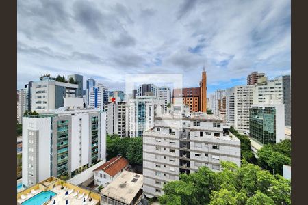 Vista quarto de apartamento à venda com 1 quarto, 50m² em Funcionários, Belo Horizonte