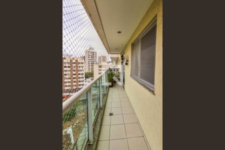 Varanda da Sala de apartamento à venda com 2 quartos, 78m² em Maracanã, Rio de Janeiro