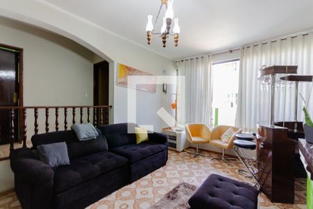 Sala de casa à venda com 3 quartos, 254m² em Utinga, Santo André