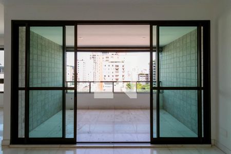 Varanda da Sala de apartamento à venda com 4 quartos, 162m² em Funcionários, Belo Horizonte