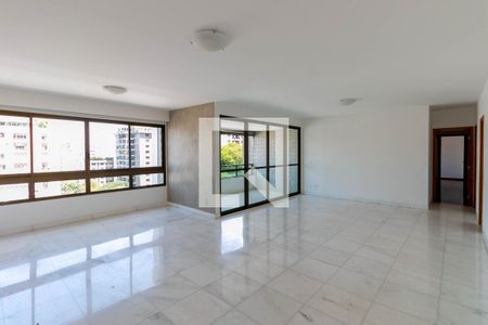 Sala de apartamento à venda com 4 quartos, 162m² em Funcionários, Belo Horizonte