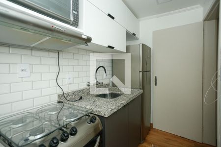 Cozinha/ área de serviço  de apartamento à venda com 1 quarto, 28m² em São João, Porto Alegre