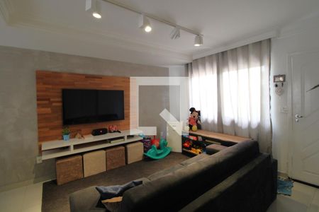 Sala de casa de condomínio para alugar com 3 quartos, 96m² em Pedreira, São Paulo