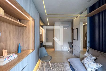 Studio de kitnet/studio para alugar com 1 quarto, 26m² em Indianópolis, São Paulo