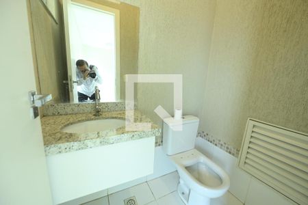 Lavabo de casa de condomínio para alugar com 3 quartos, 90m² em Jardim Imperial, Aparecida de Goiânia