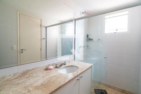 Banheiro da Suíte 1 de apartamento à venda com 4 quartos, 158m² em Vila Clementino, São Paulo