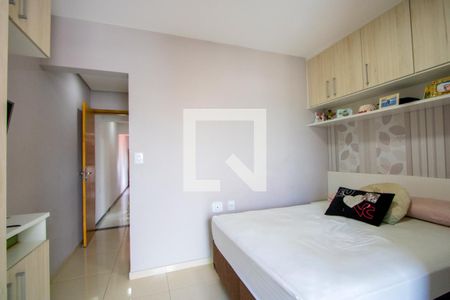 Quarto 1 - Suíte de casa de condomínio para alugar com 2 quartos, 110m² em Parque Bandeirante, Santo André