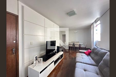 Sala de apartamento à venda com 3 quartos, 88m² em Santa Cruz, Belo Horizonte