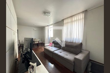 Sala de apartamento à venda com 3 quartos, 88m² em Santa Cruz, Belo Horizonte
