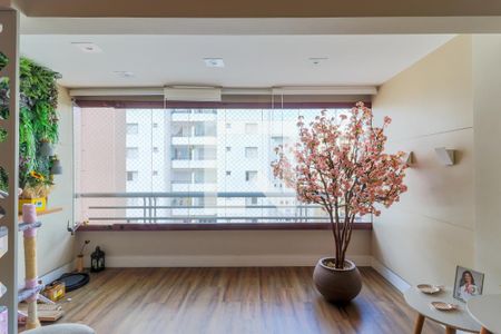 Varanda da Sala de apartamento à venda com 2 quartos, 120m² em Brooklin, São Paulo