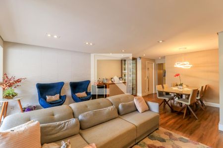 Sala de apartamento à venda com 2 quartos, 120m² em Brooklin, São Paulo