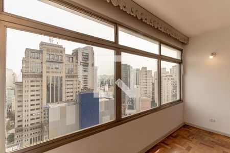 Sala de apartamento à venda com 3 quartos, 116m² em Vila Nova Conceição, São Paulo