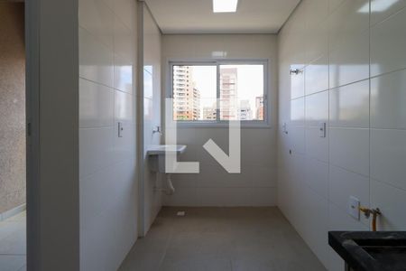 Área de Serviço  de kitnet/studio para alugar com 1 quarto, 38m² em Ribeirânia, Ribeirão Preto