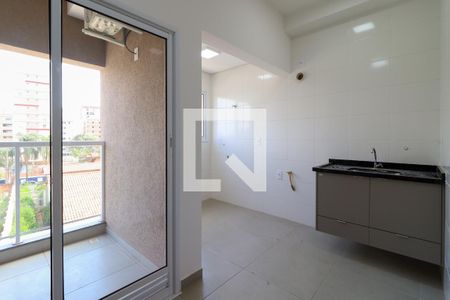 Cozinha  de kitnet/studio para alugar com 1 quarto, 38m² em Ribeirânia, Ribeirão Preto