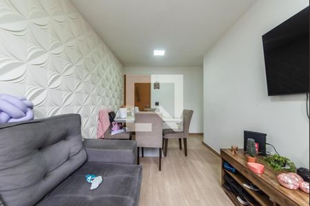 Sala de apartamento à venda com 1 quarto, 40m² em Jardim Jamaica, Santo André