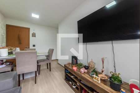 Sala de apartamento à venda com 1 quarto, 40m² em Jardim Jamaica, Santo André