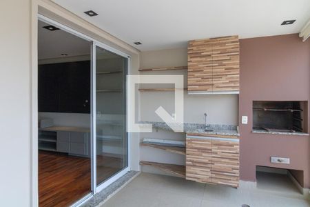Varanda da Sala de apartamento à venda com 3 quartos, 118m² em Campo Belo, São Paulo