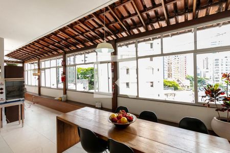 Varanda da Sala de apartamento à venda com 5 quartos, 395m² em Lourdes, Belo Horizonte
