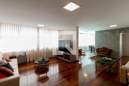 Sala de apartamento à venda com 5 quartos, 395m² em Lourdes, Belo Horizonte